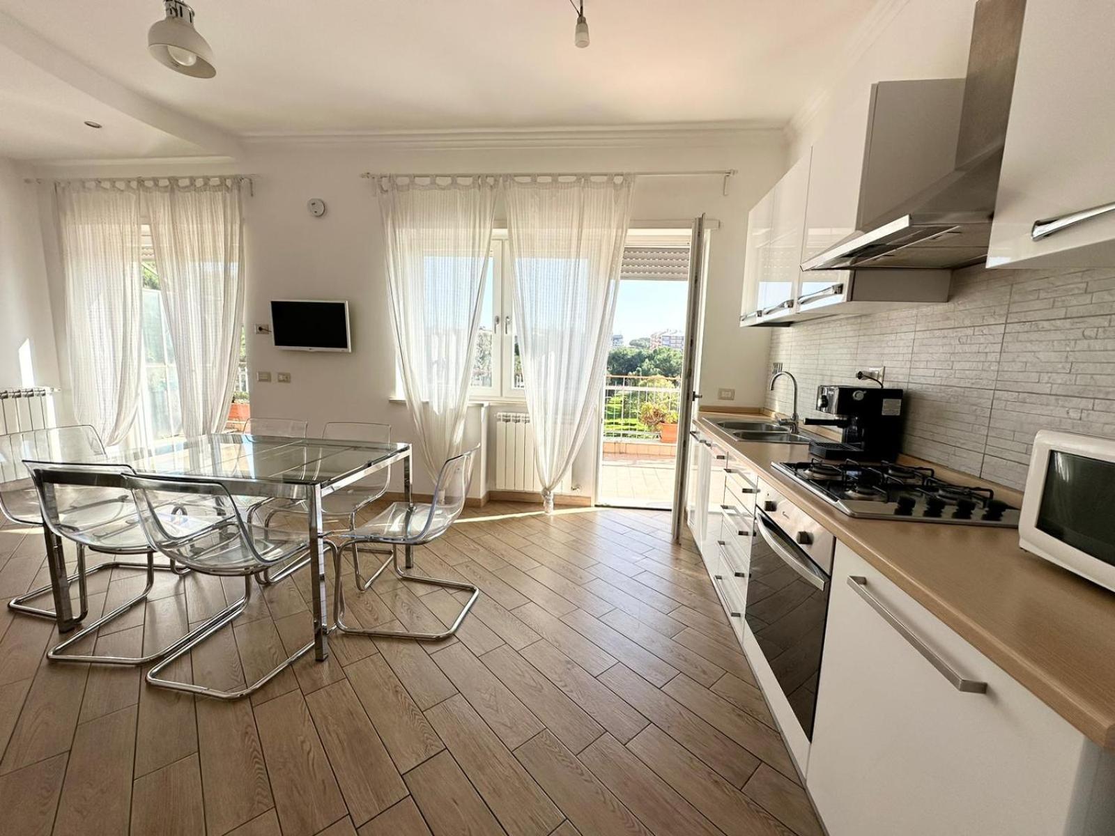 Terrazza Sul Parco Apartment Рим Екстериор снимка