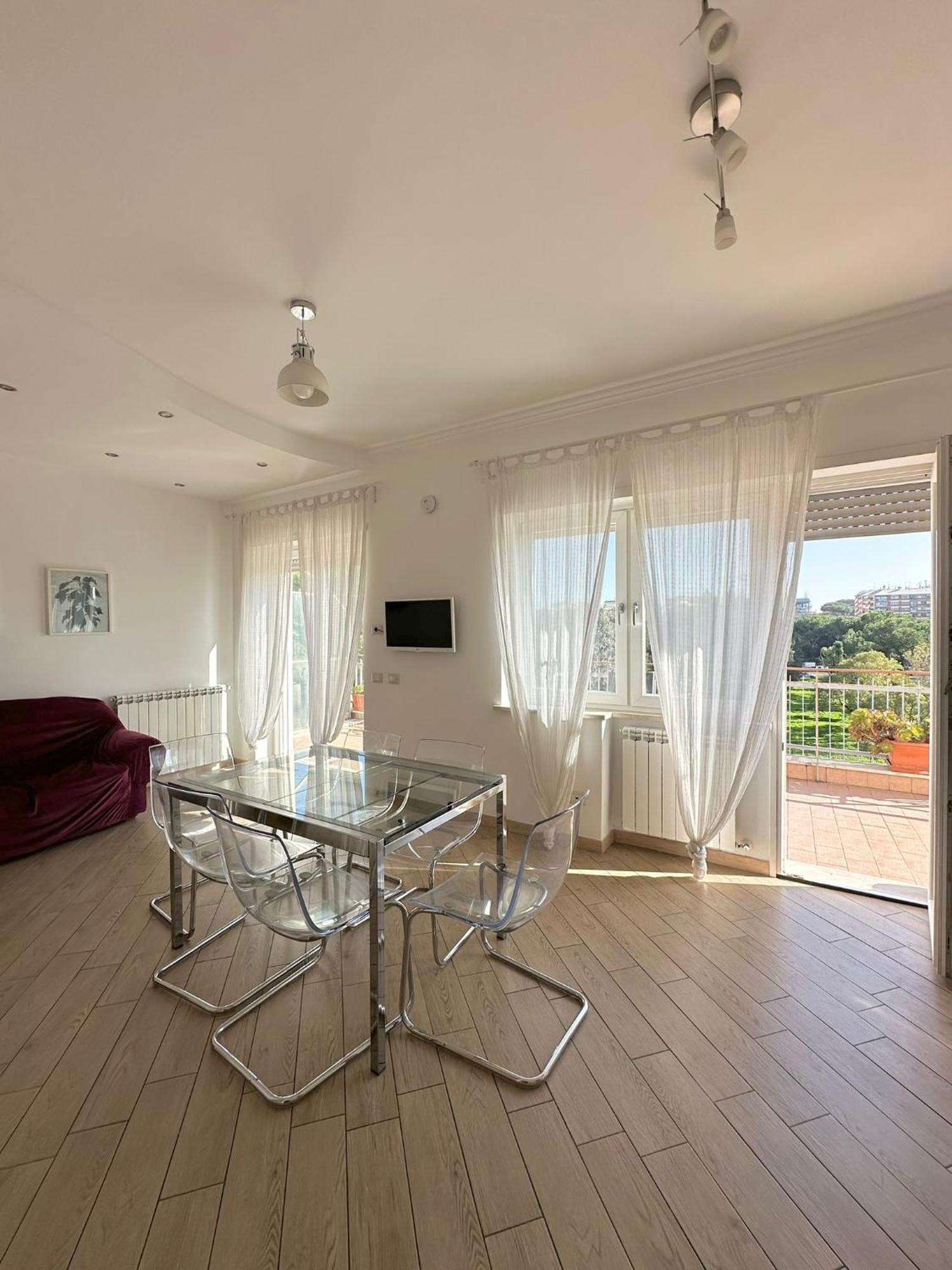 Terrazza Sul Parco Apartment Рим Екстериор снимка